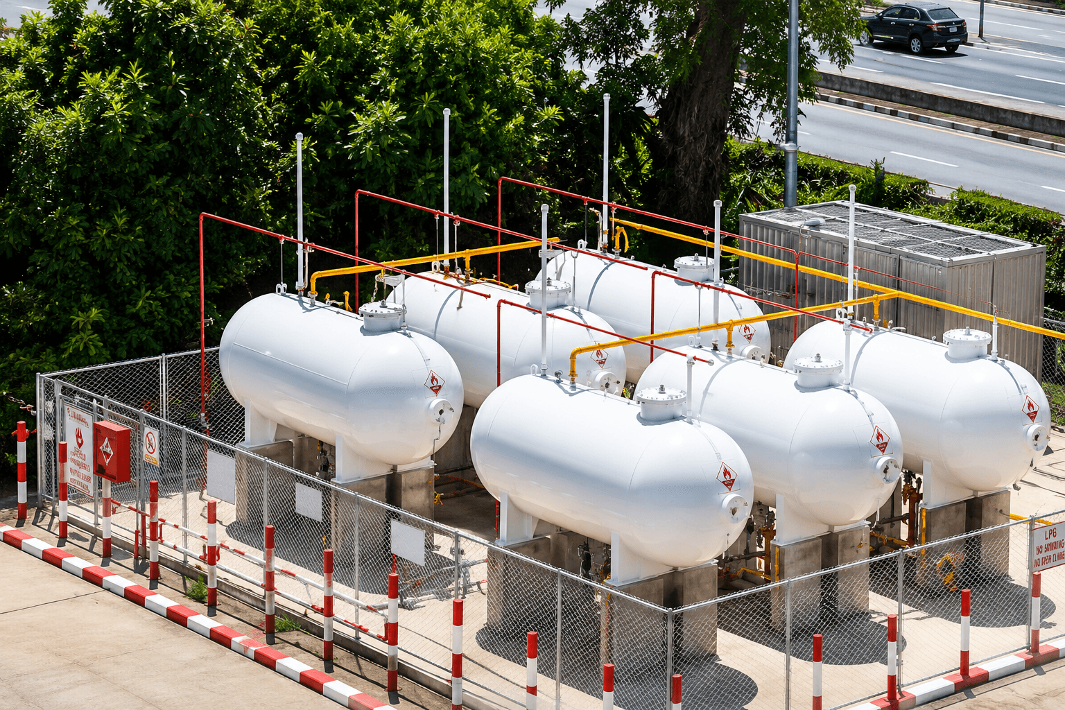 Bulk LPG and gas plant supply operations